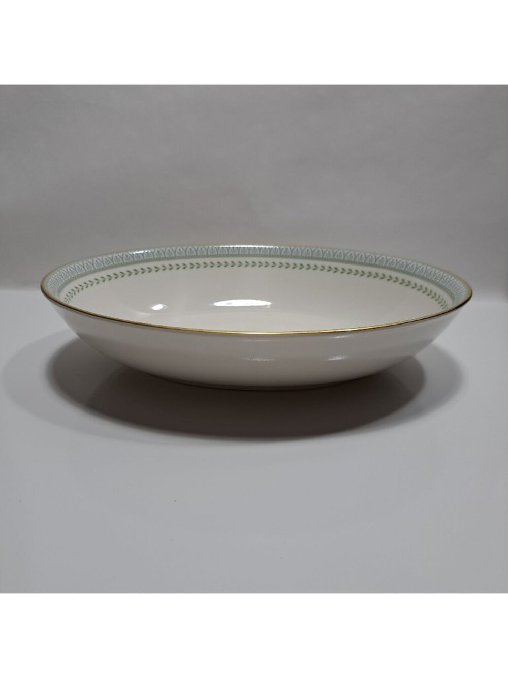 Royal Doulton English Bone China Oval serving bowl Vintage Gold Trimmed